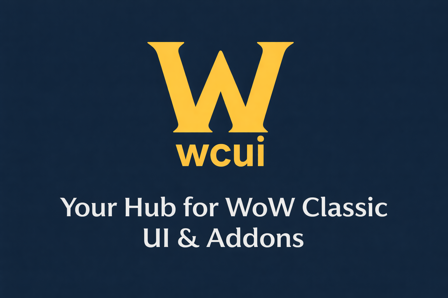 About WoWClassicUI