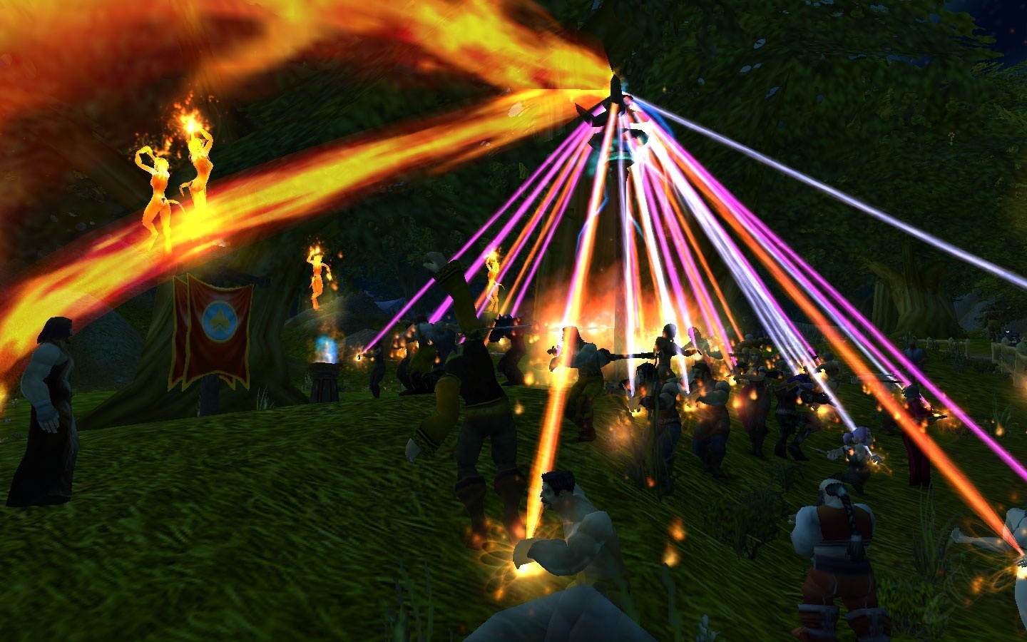 Tend Azeroth’s Fires During the Midsummer Fire Festival in Mists of Pandaria Classic