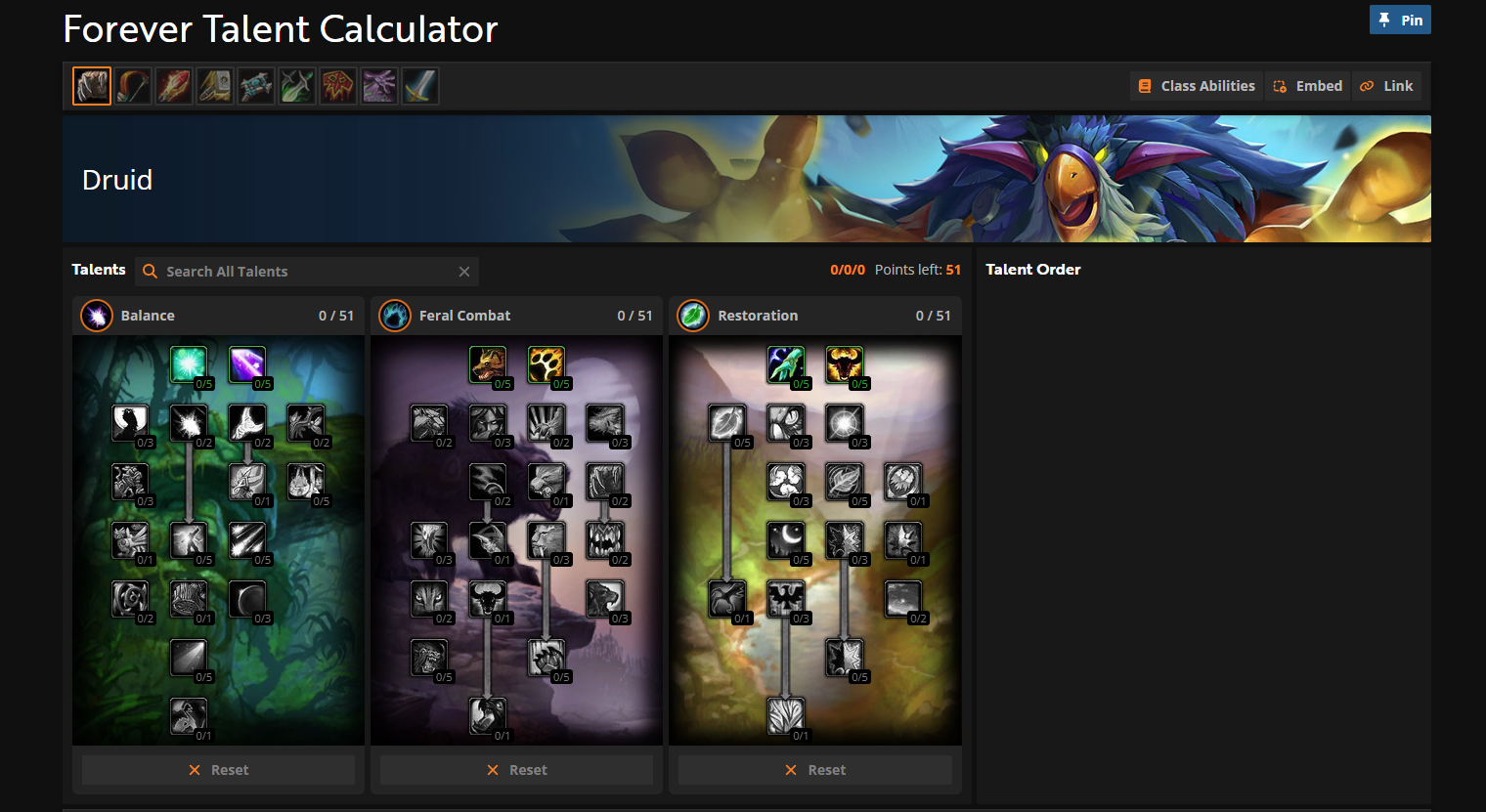 WoW: Forever Talent Calculator Is Live, but Early Rank Values Need Caution